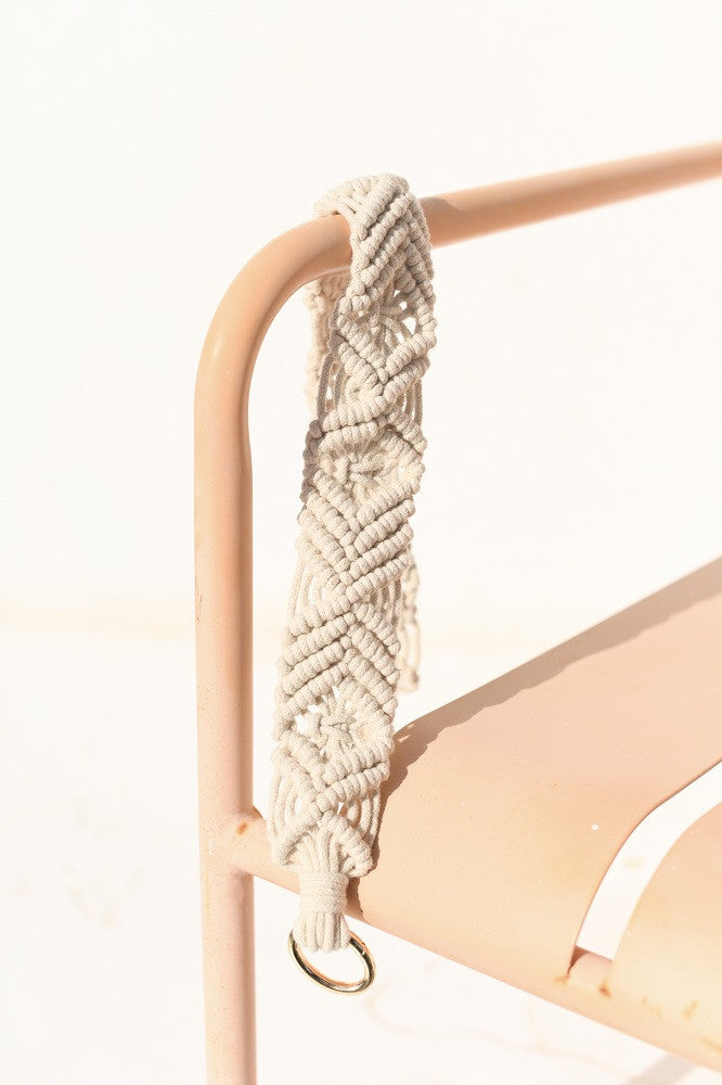 Anse pour sacs Ana - Macramé — Maradji , Lyon