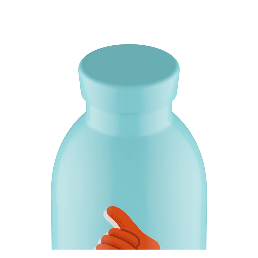 Gourde isotherme 500mL - Hey blue