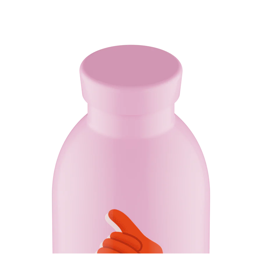 Gourde isotherme 500mL - Hey pink
