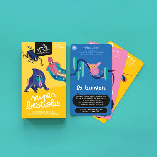 Jeu des 7 familles Super bestioles — Minus , Lyon