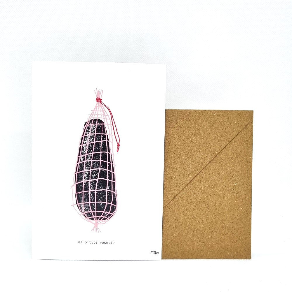 Carte - Ma p'tite rosette — Piponino , Lyon