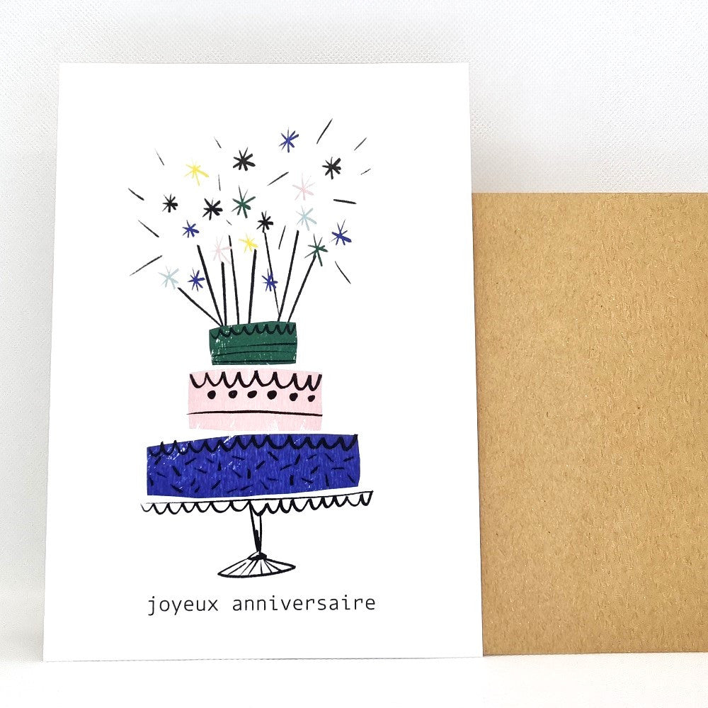 Grande carte - Gâteau — Piponino , Lyon