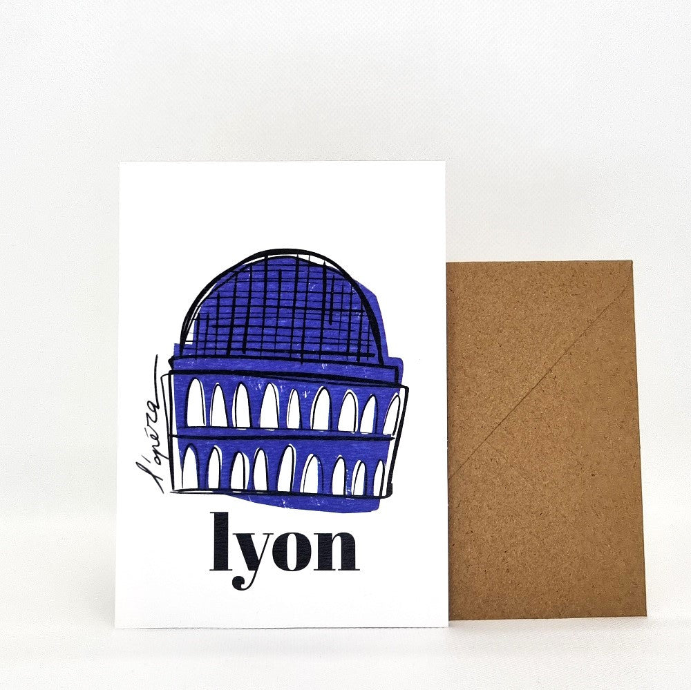 Carte Lyon - Opéra — Piponino , Lyon