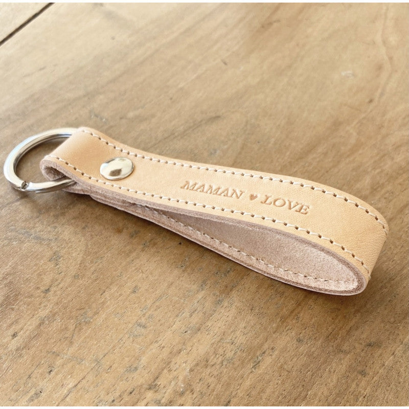 Porte-clés naturel - Maman love — Marcel & Lily , Lyon