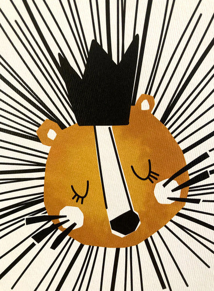 Affiche A3 - Roi des gones — Piponino , Lyon