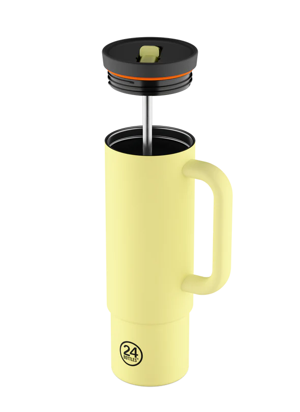 Straw cup 800mL - Citrus