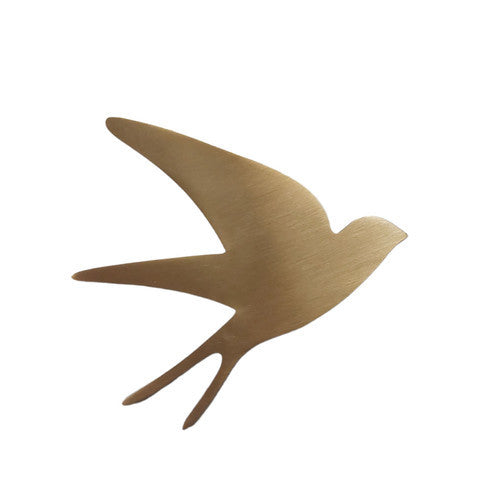 Bijou mural - Grande hirondelle — Poussière des rues , Lyon