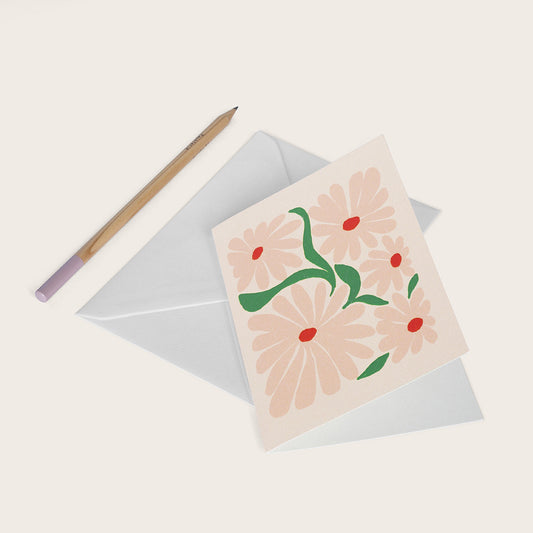 Carte Hippie daisy — Season Paper , Lyon