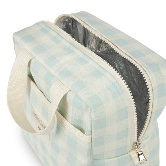 Lunch bag isotherme Opaline vichy — Nobodinoz , Lyon