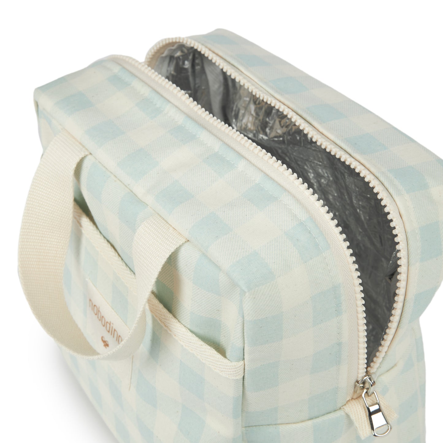 Lunch bag isotherme Opaline vichy — Nobodinoz , Lyon