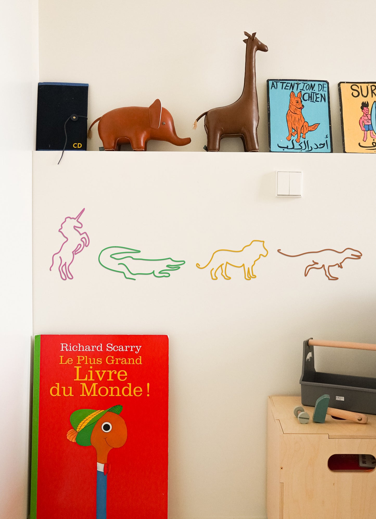 Silhouette Licorne — The Line , Lyon