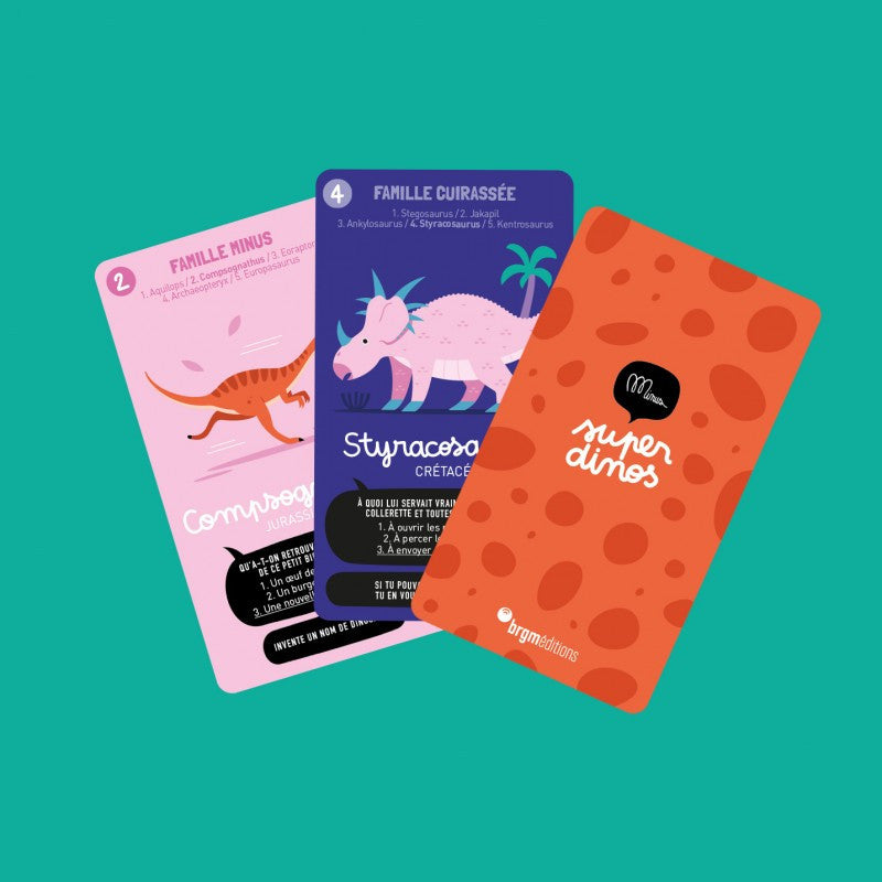 Jeu des 7 familles - Super dinos — Minus , Lyon