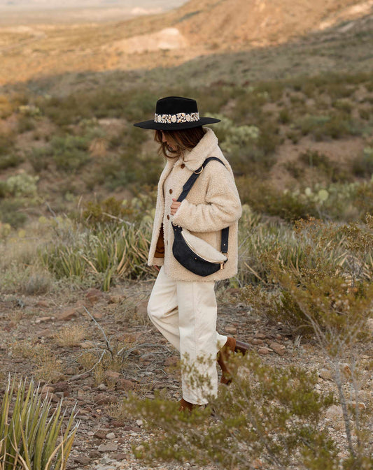 Sac banane Nicole Sherpa - Marine — Maradji , Lyon