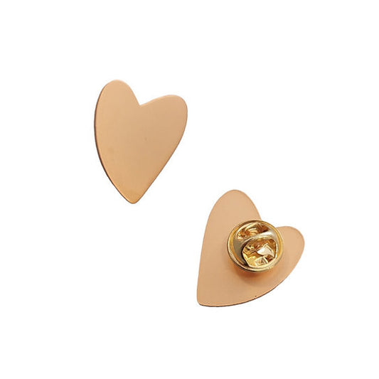 Pin's coeur doré — Poussière des rues , Lyon