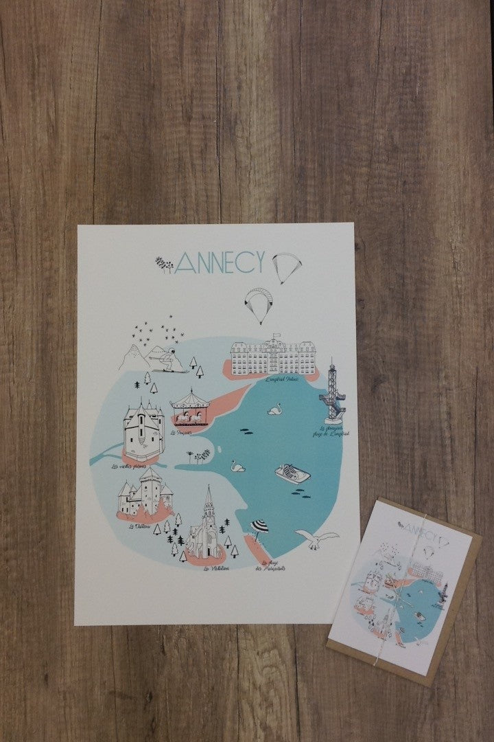 Affiche Annecy — We are lapin , Lyon