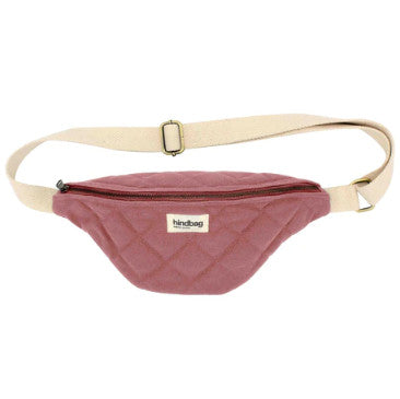 Sac banane Olivia - Blush matelassé — Hindbag , Lyon