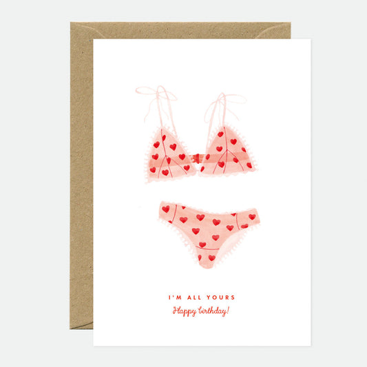 Carte Happy birthday sexy underwear — All the ways to say , Lyon