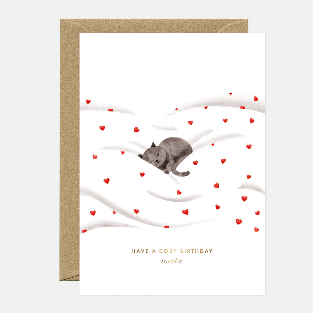 Carte Cosy cat — All the ways to say , Lyon