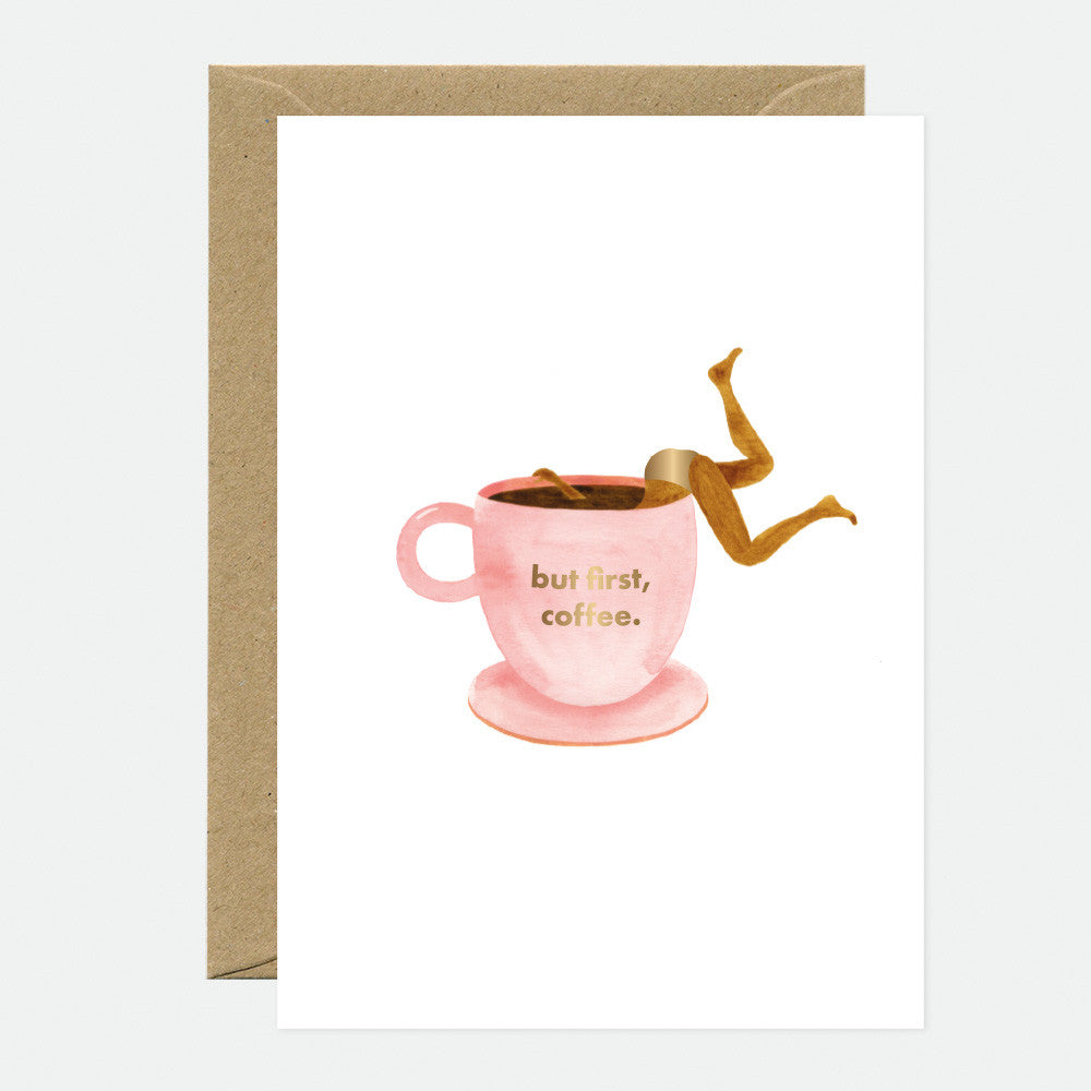 Carte But first coffee — All the ways to say , Lyon