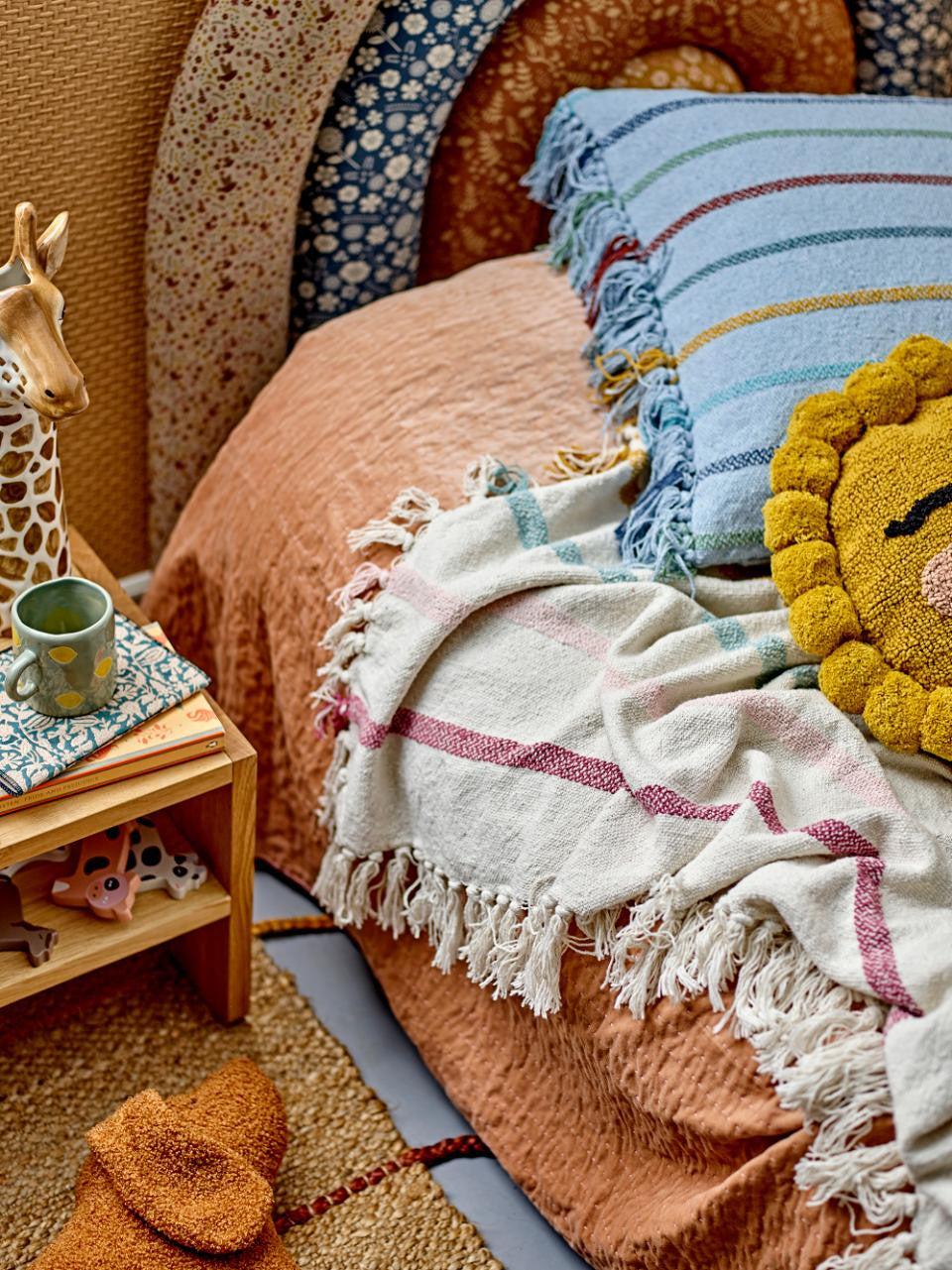 Plaid rayé Frey — Bloomingville , Lyon