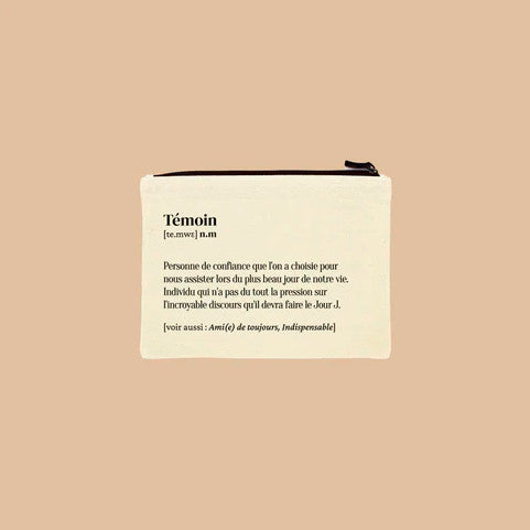 Trousse définition Témoin — Family impact stories , Lyon