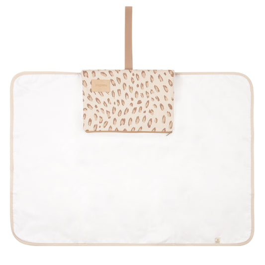 Matelas à langer nomade Hyde park - Leonie latte — Nobodinoz , Lyon