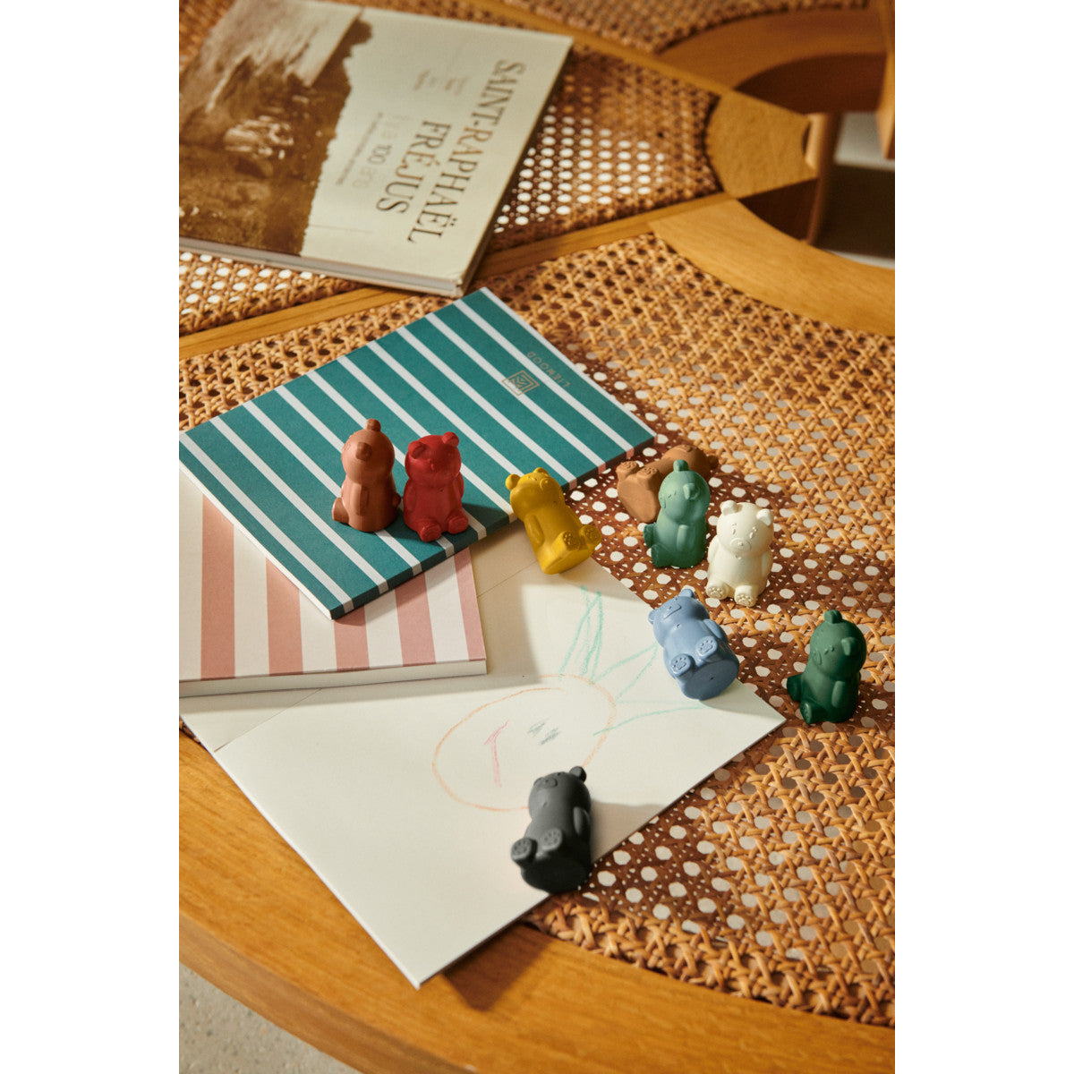 Crayons Wallace - Yellow mellow multi mix — Liewood , Lyon