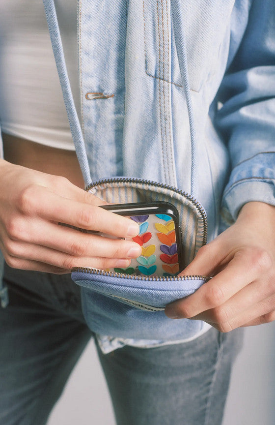 Pochette pour téléphone Bill - denim bleu — Hindbag , Lyon