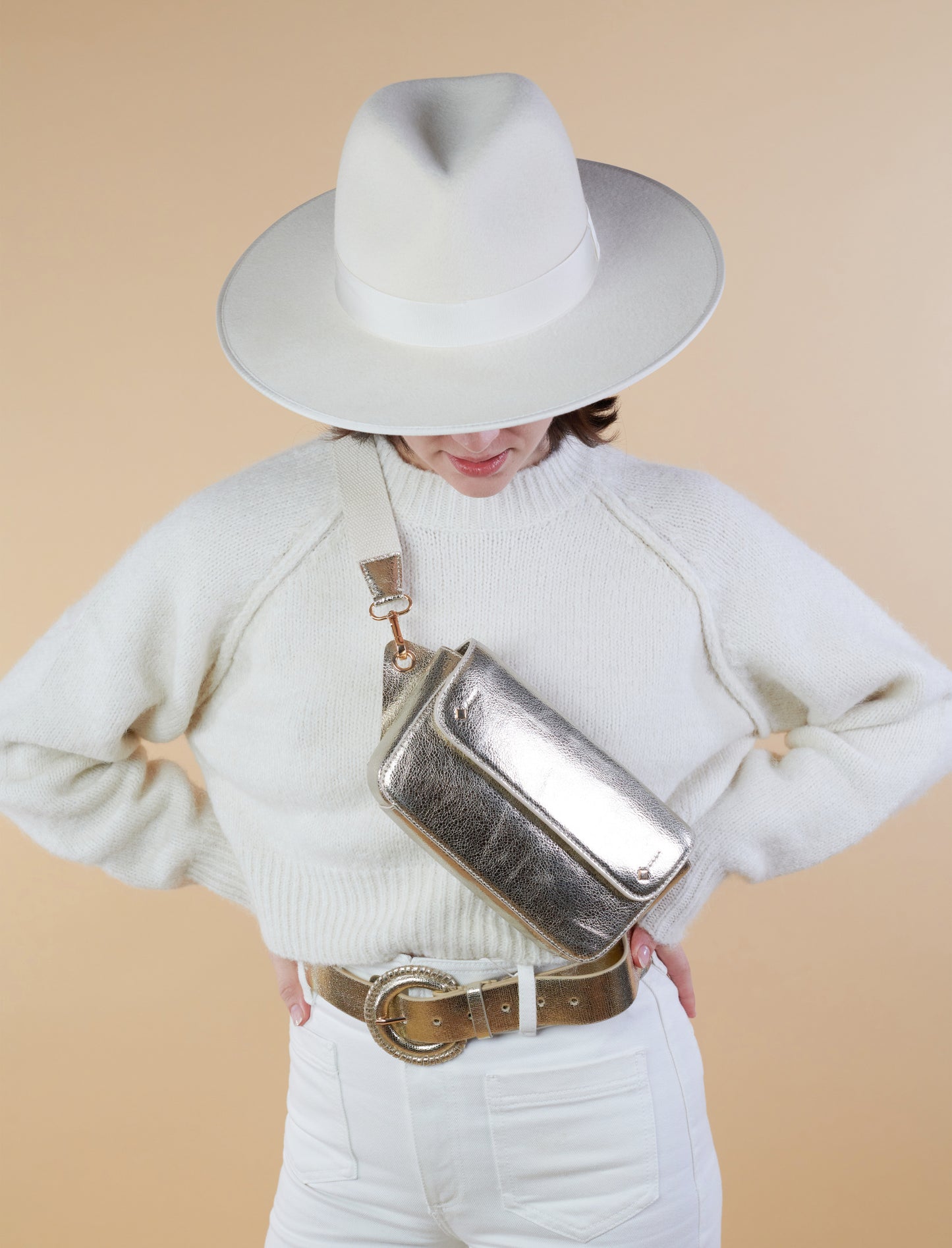 Sac banane Emilie - Doré — Maradji , Lyon