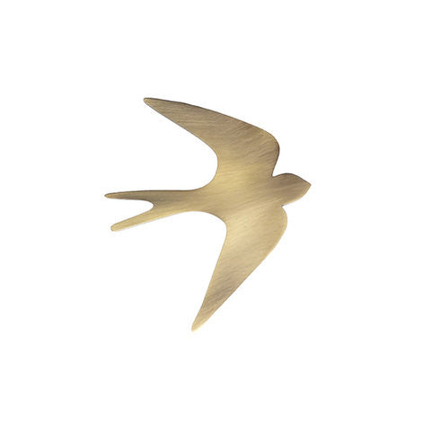 Bijou mural - Grande hirondelle vue d'en haut — Poussière des rues , Lyon