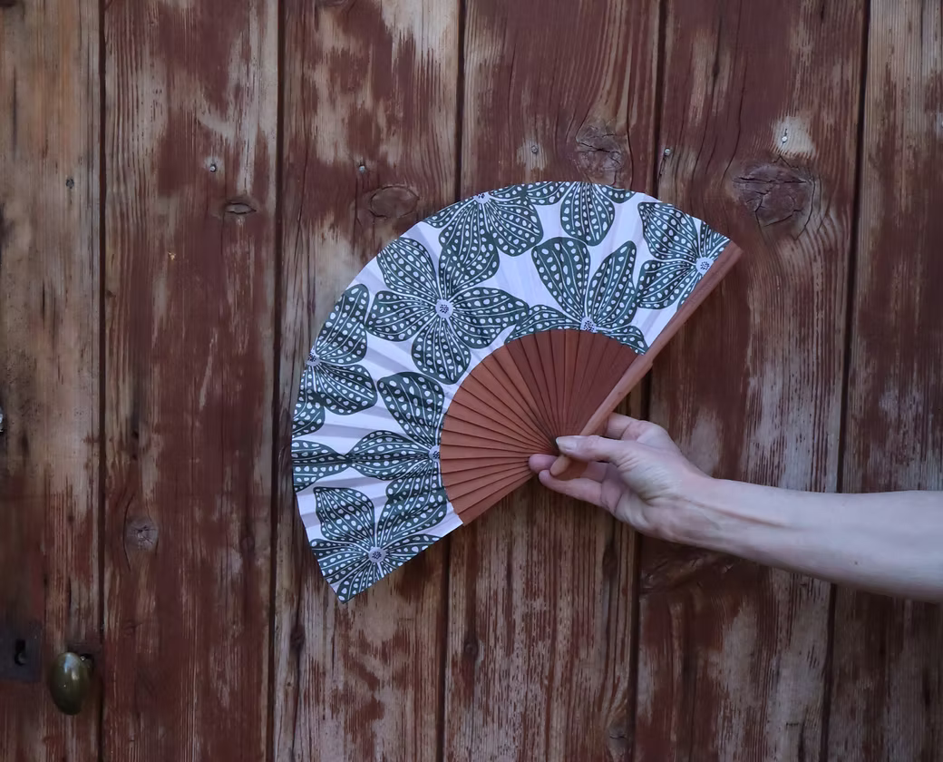 Éventail Blooming — Poussière des rues , Lyon