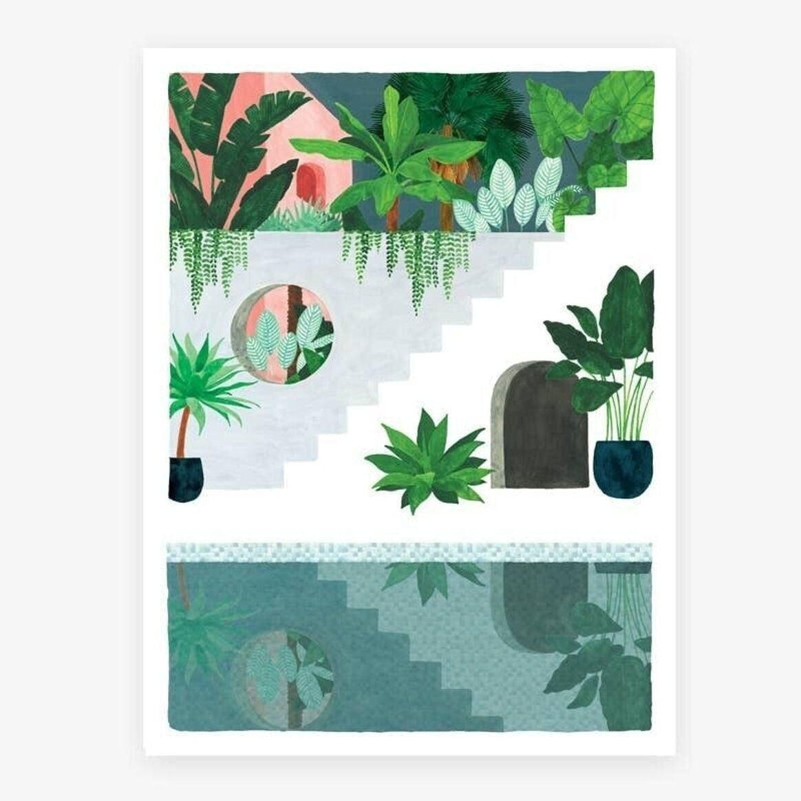 Affiche medium Stairs to heaven — All the ways to say , Lyon