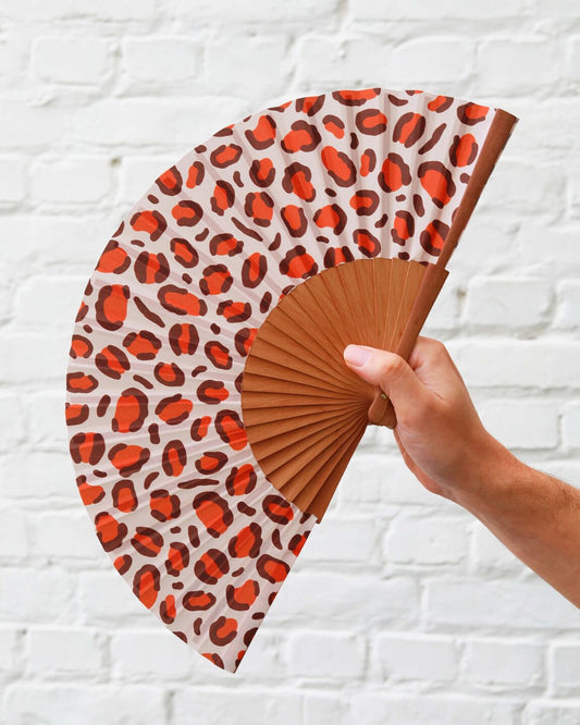 Éventail Motif léopard — Thomas Gravereau , Lyon