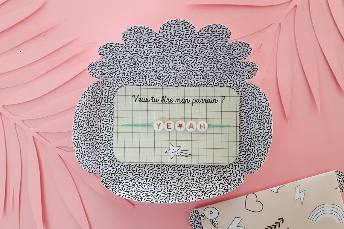 Bracelet Demande parrain — Pamela Loops , Lyon