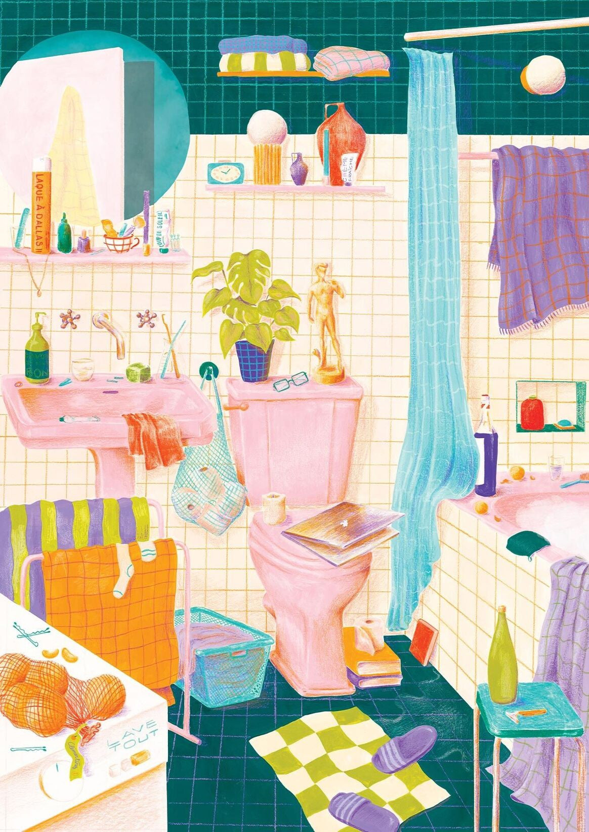 Puzzle La soirée mousse 500 pièces — Jour férié , Lyon