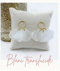 Boucles Salsa - Blanc — Les jolis bonheurs , Lyon