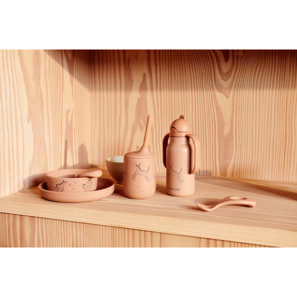 Set de repas Ryle - Unicorn / Pale tuscany — Liewood , Lyon