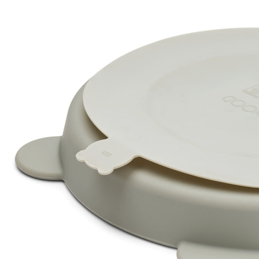 Assiette Stacy ventouse 3 compartiments - Dove blue — Liewood , Lyon