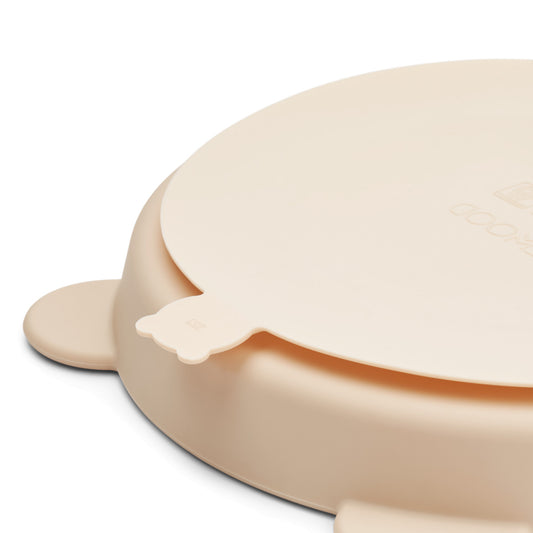 Assiette Stacy ventouse 3 compartiments - Apple blossom — Liewood , Lyon