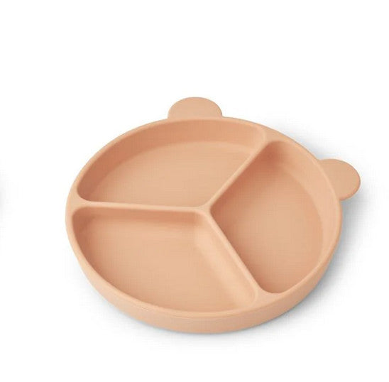 Assiette Stacy ventouse 3 compartiments - Tuscany rose — Liewood , Lyon