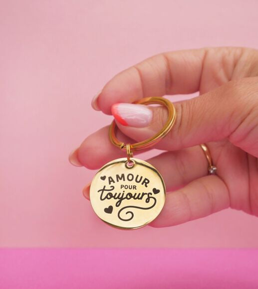 Porte-clé Amour pour toujours — Malicieuse , Lyon