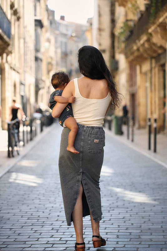 Débardeur d'allaitement Beige - Taille M — Tajinebanane , Lyon