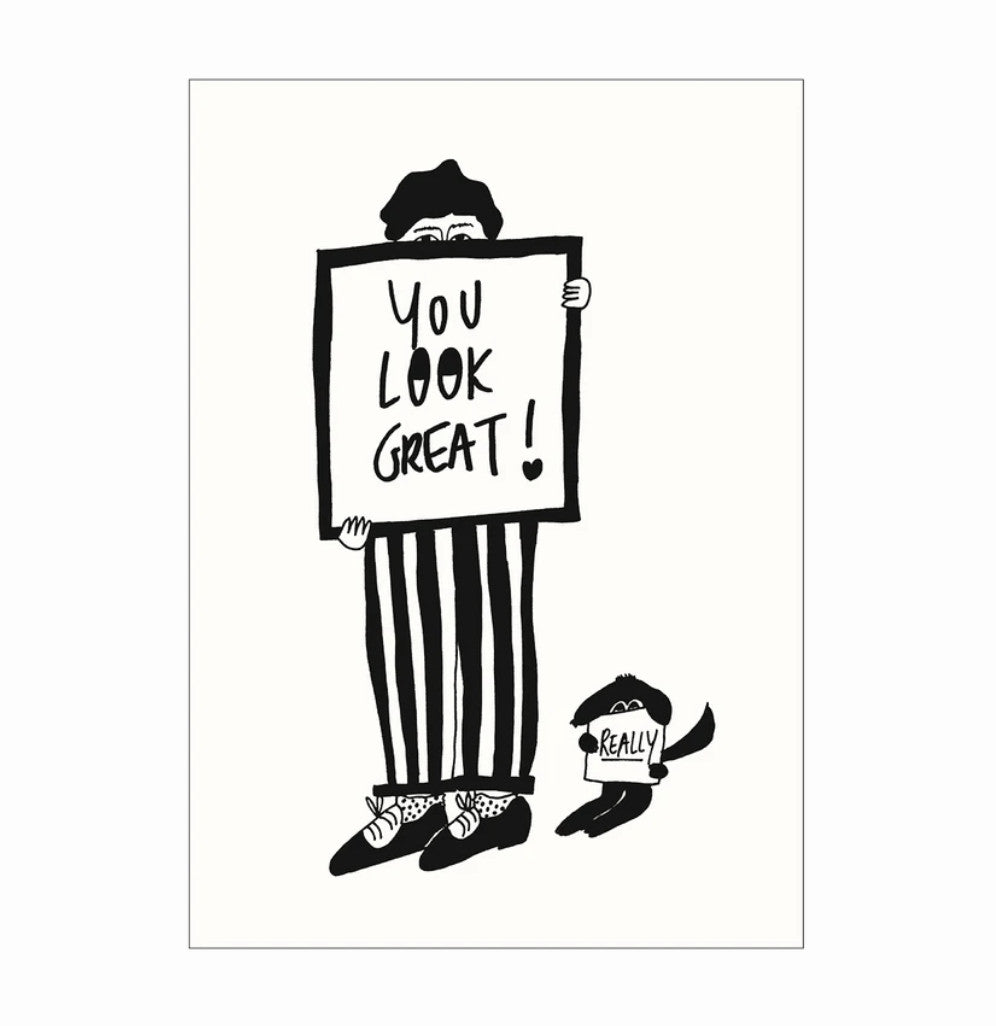 Carte You look great Team — Helen b , Lyon