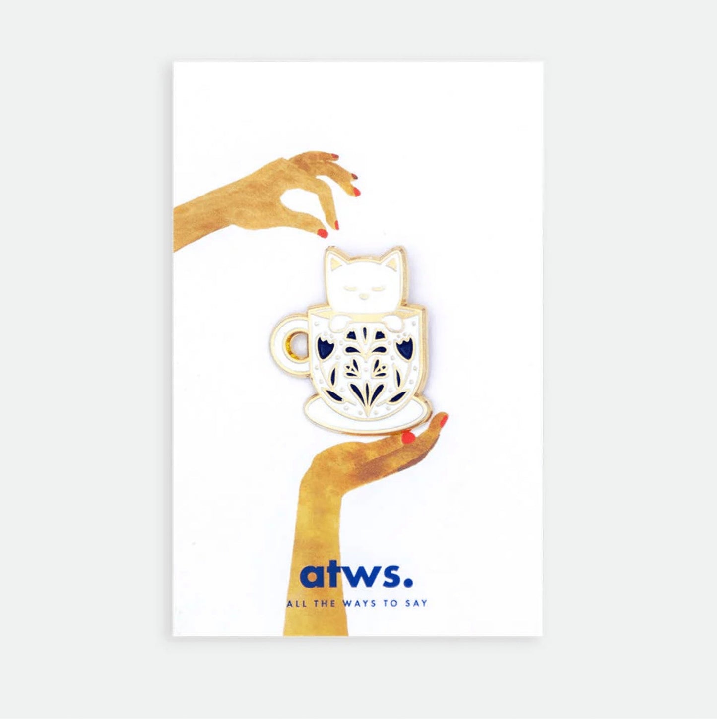 Pins Cup cat — All the ways to say , Lyon