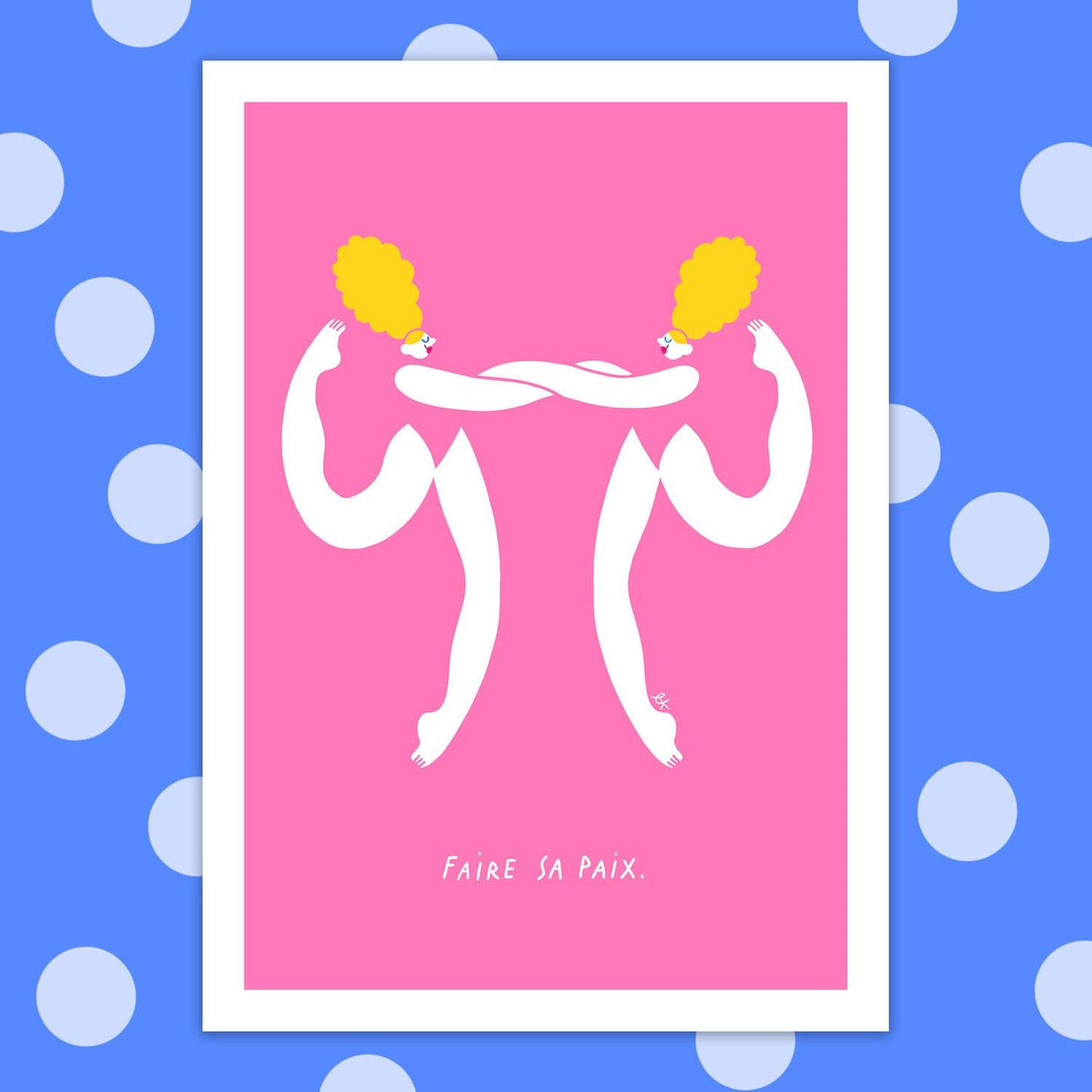 Affiche A3 - Faire sa paix — Lavilletlesnuages , Lyon