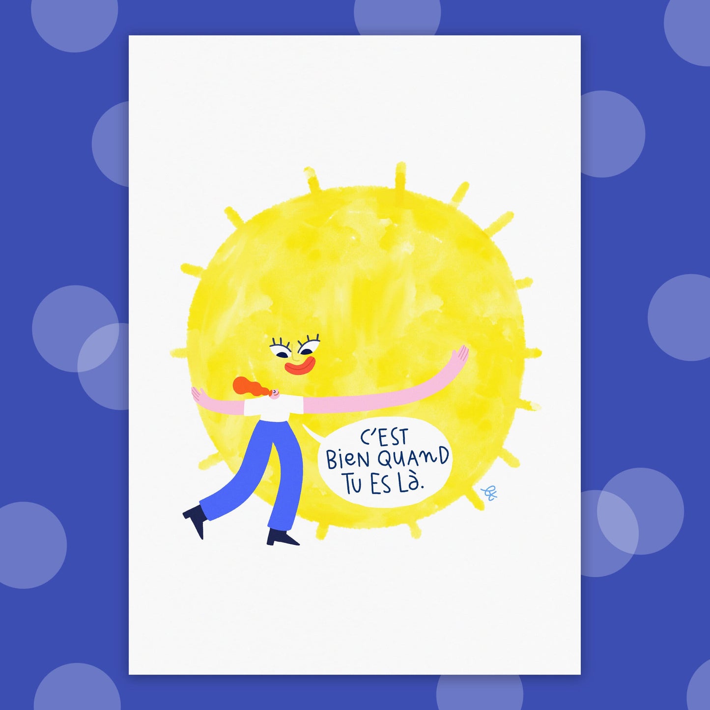 Affiche A4 - Le printemps — Lavilletlesnuages , Lyon