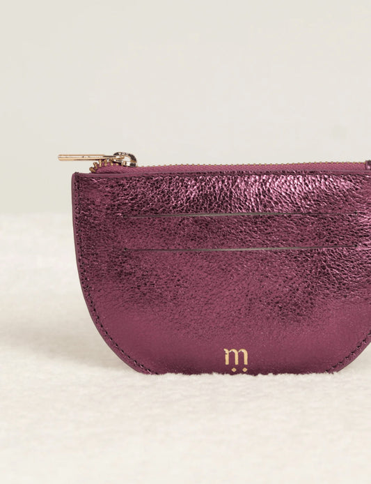 Porte-monnaie Simone Disco - Violet / fuchsia — Maradji , Lyon