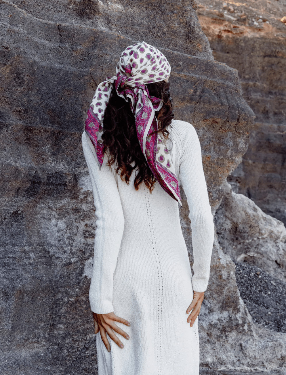 Foulard Léandro - Fuchsia — Maradji , Lyon