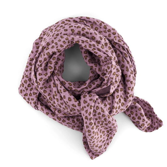 Lange Bianca - Mini Léopard mauve — Rose in April , Lyon