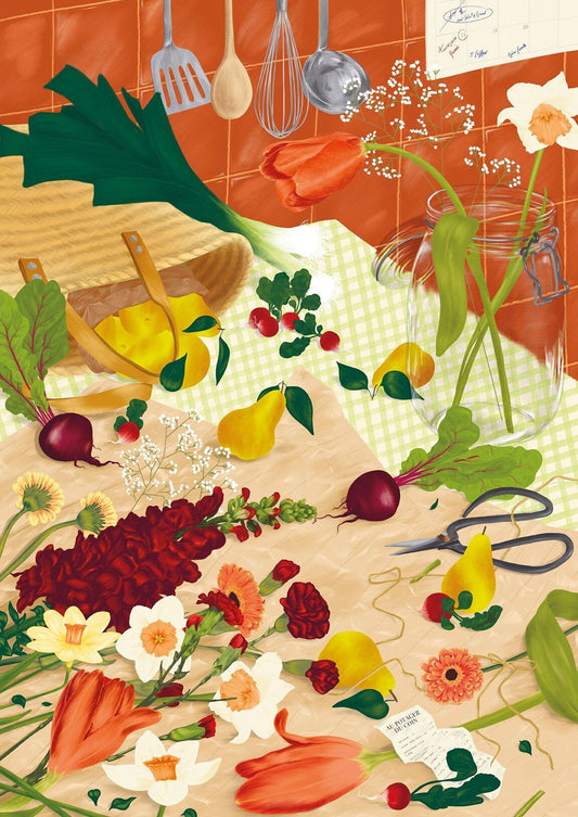 Puzzle Le retour du marché — Jour férié , Lyon